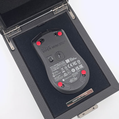 Razer Viper Mini Signature Edition Black with X-Raypad Jade Dot Skates