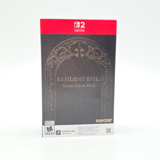 Resident Evil Generation Pack, Nintendo Switch 2 Game-Key Card Bundle