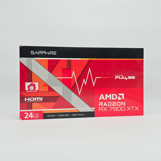 RX 7900 XTX Sapphire Pulse 24GB, AMD Radeon Gaming Graphics Card GPU, 7900XTX