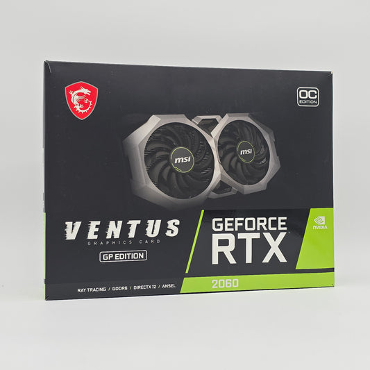 RTX 2060 MSI Ventus GP OC 6GB, NVIDIA Gaming Graphics Card GPU