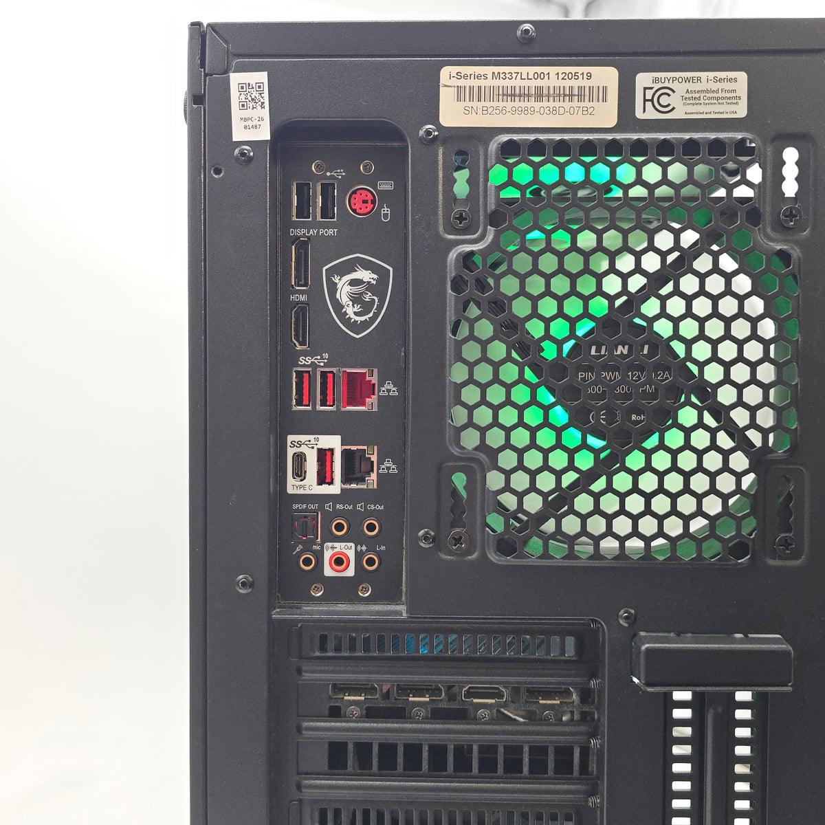 RTX 2070 Super, Intel i9-9900KF, 1TB SATA SSD, 32GB RAM, iBuyPower Custom Gaming PC