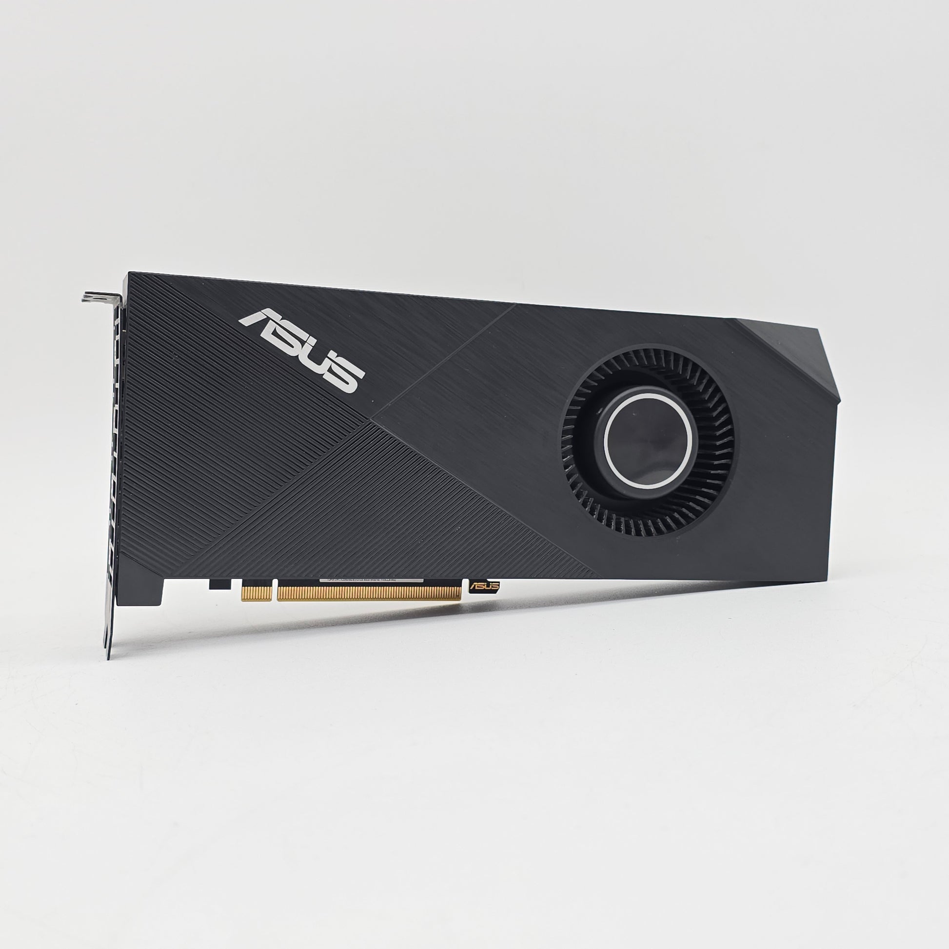 Asus graphics card on a light gray background