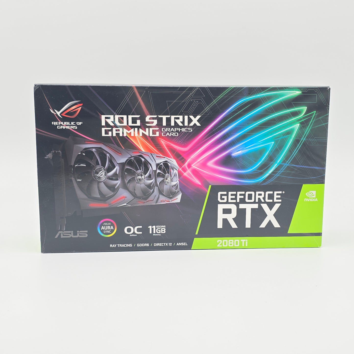 RTX 2080 Ti ASUS ROG STRIX OC 11GB, NVIDIA Gaming Graphics Card GPU
