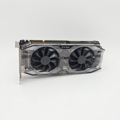 EVGA graphics card on a white background