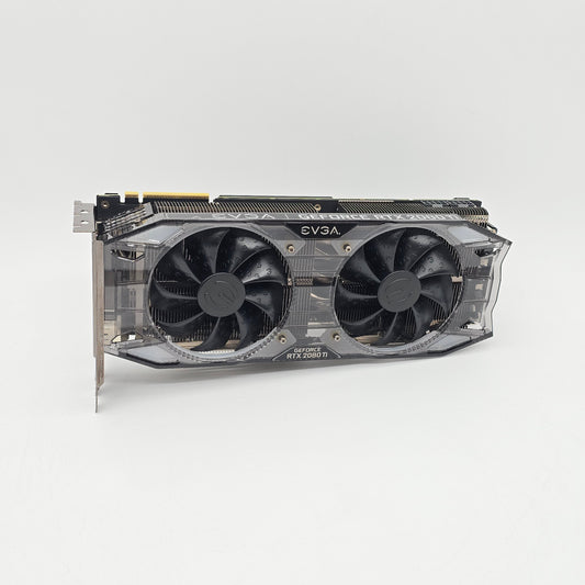 EVGA graphics card on a white background