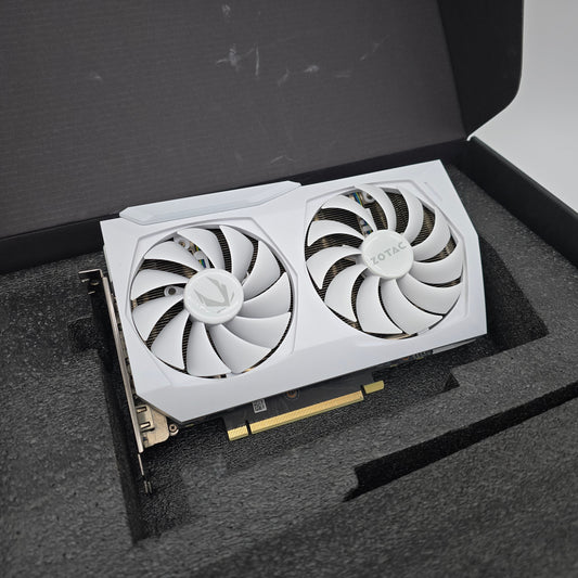 RTX 3060 Zotac AMP White 12GB, NVIDIA Gaming Graphics Card GPU