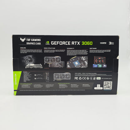 RTX 3060 ASUS TUF Gaming OC 12GB, NVIDIA Gaming Graphics Card GPU
