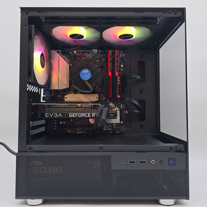 RTX 3060, Intel i5-9400F, 16GB DDR4, 512GB NVMe, Custom Prebuilt Gaming PC