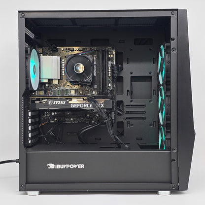 RTX 3060 12GB, AMD Ryzen 5 5600, 16GB RAM, RGB Gaming PC