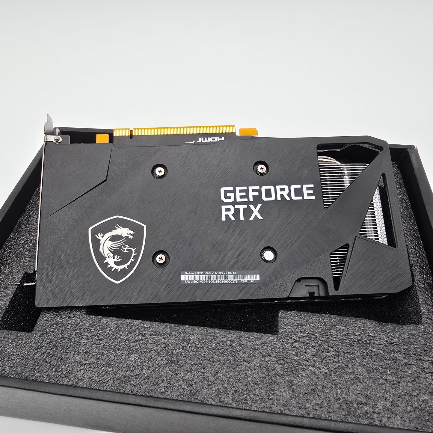 RTX 3060 MSI Ventus 2X 8GB, NVIDIA Gaming Graphics Card GPU