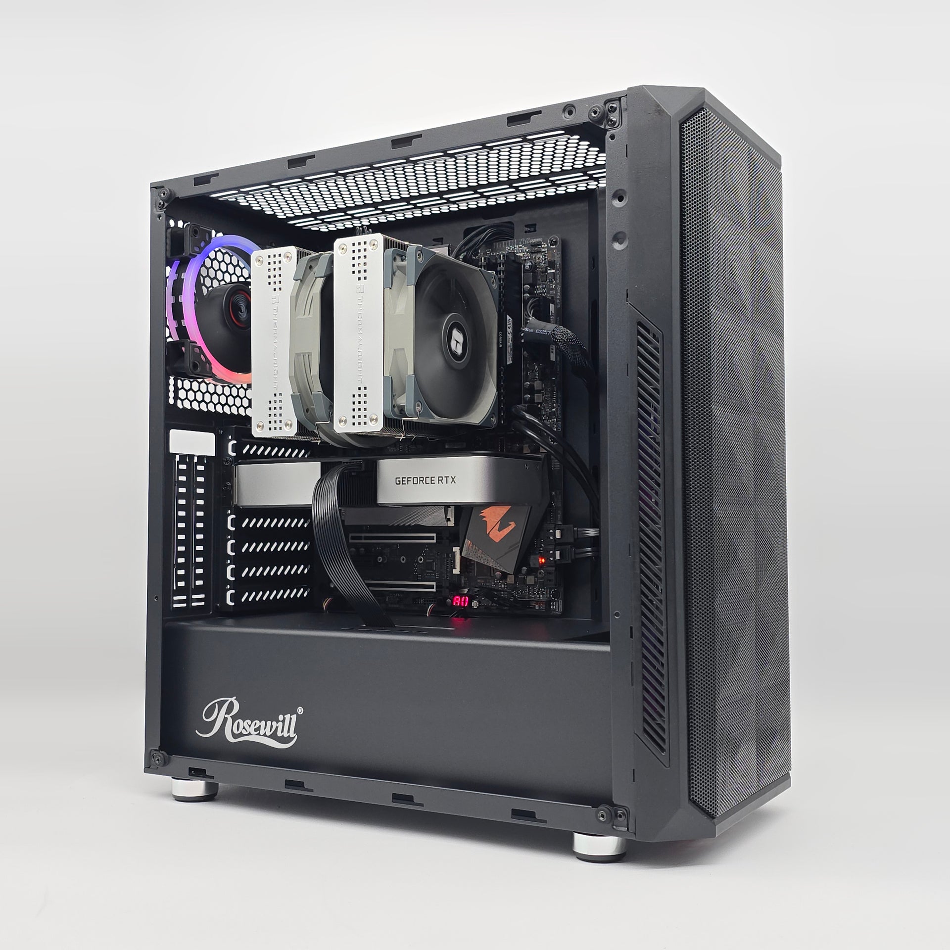 RTX 3060 Ti, Intel i9-9900K, 16GB RAM, 2TB, Custom Gaming PC – MBPC