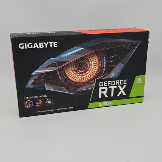 RTX 3060 Ti Gigabyte Gaming OC 8GB, NVIDIA Gaming Graphics Card GPU