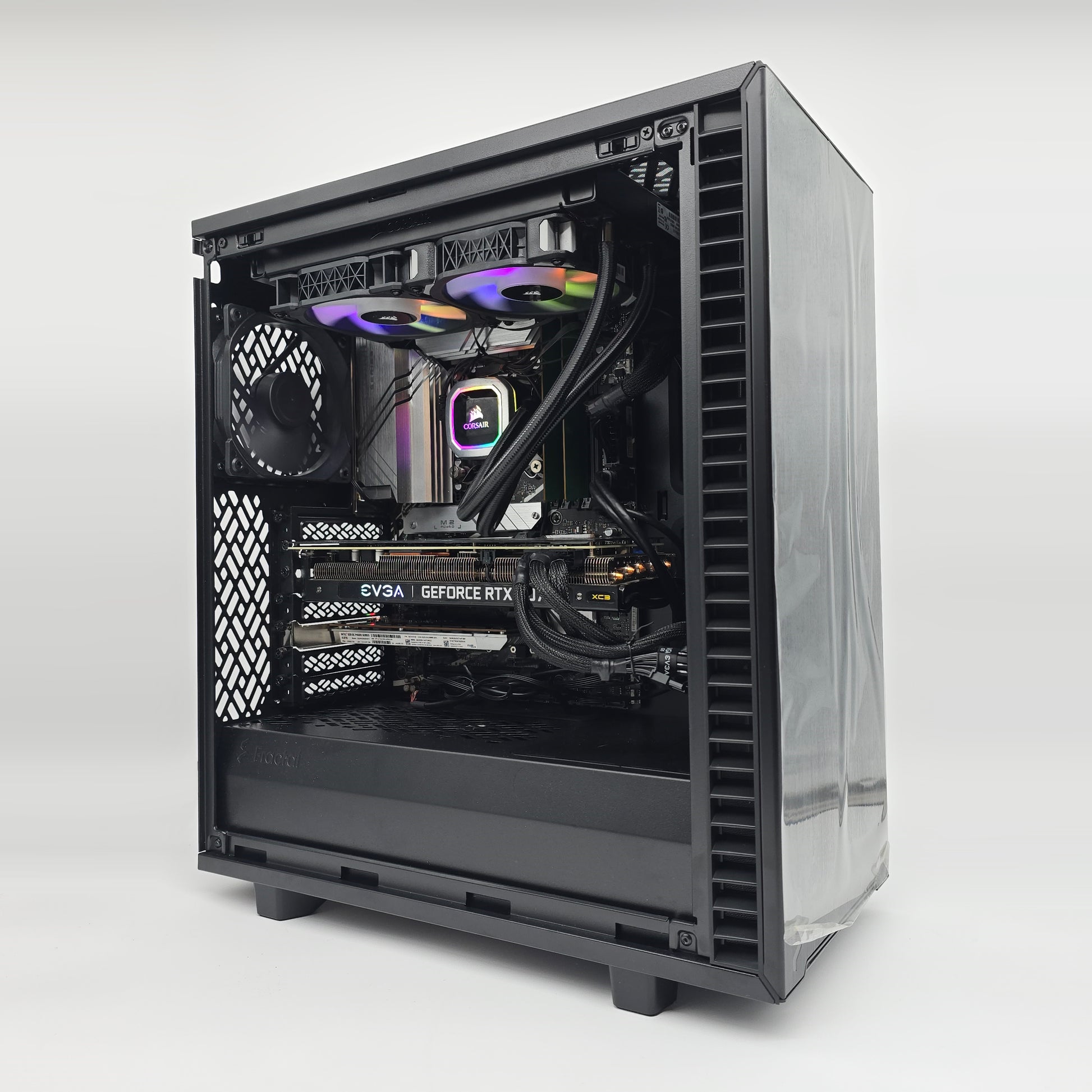 Compact Fractal Design Define Rtx 3080 RTX 3070, Intel I7-12700K