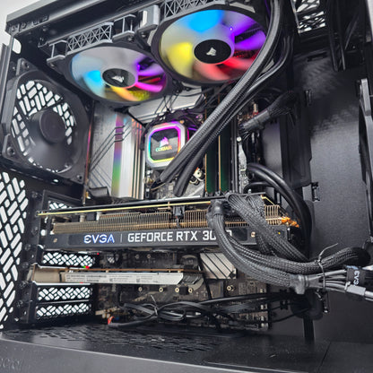 RTX 3070, Intel i7-12700K, 32GB DDR5, 1TB, Liquid Cooled Prebuilt Gaming PC