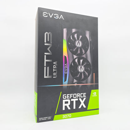 RTX 3070 EVGA FTW3 ULTRA 8GB, NVIDIA Gaming Graphics Card GPU