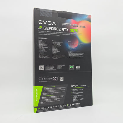 RTX 3070 EVGA FTW3 ULTRA 8GB, NVIDIA Gaming Graphics Card GPU
