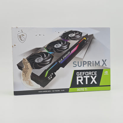 RTX 3070 Ti MSI Suprim X 8GB, NVIDIA Gaming Graphics Card GPU