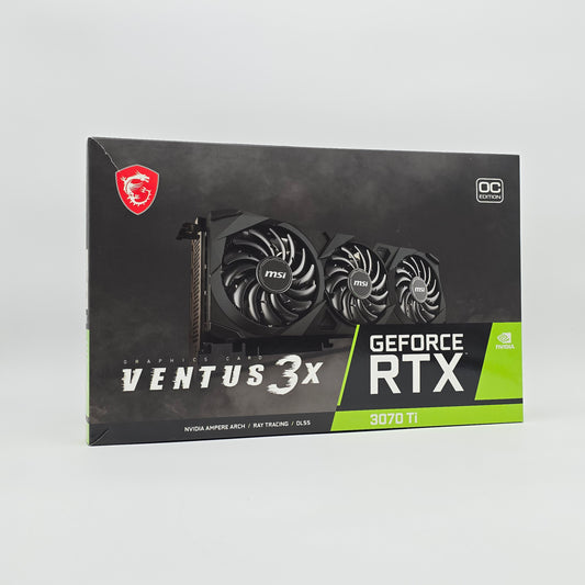 RX 3070 Ti MSI Ventus 3x OC 8GB, NVIDIA Gaming Graphics Card GPU, 3070Ti