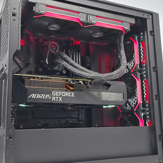 RTX 3080, Ryzen 9 5950X, 64GB RAM, 2TB NVMe, Custom Liquid Cooled Gaming PC