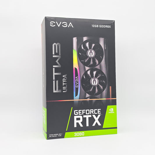 RTX 3080 EVGA FTW3 Ultra 12GB, NVIDIA Gaming Graphics Card GPU