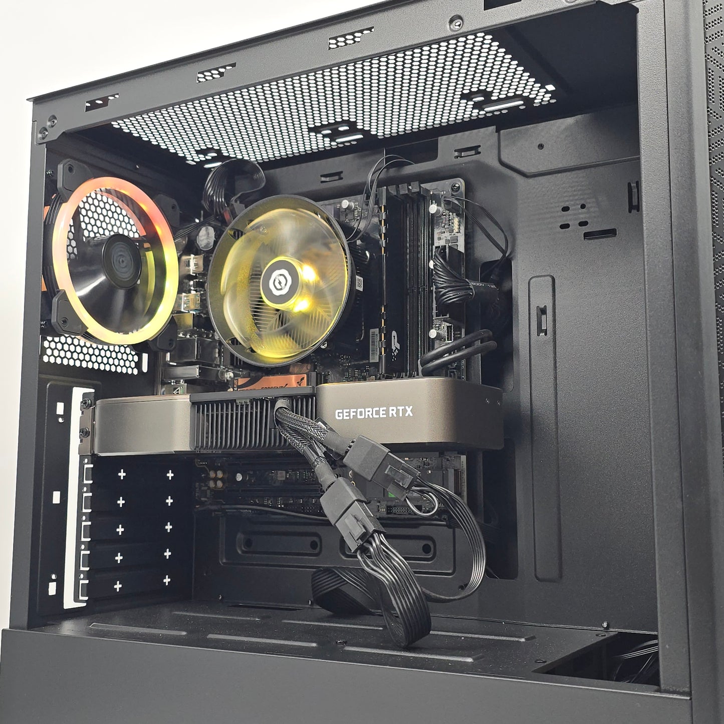 RTX 3080 Ti, Ryzen 5 7600, 16GB DDR5, 2TB NVMe, Custom RGB Gaming PC