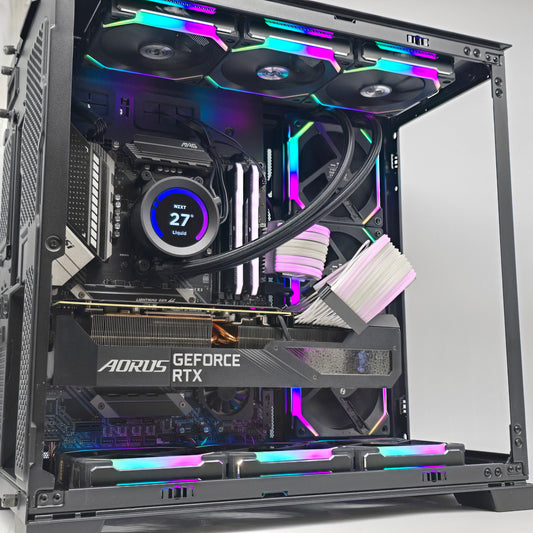 RTX 3080 Ti, Ryzen 9 5900X, 3TB NVMe, 32GB RAM, Custom Liquid Cooled Gaming PC