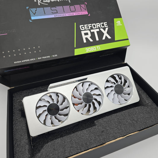 RTX 3080Ti Gigabyte Vision OC 12GB White, NVIDIA Gaming Graphics Card GPU