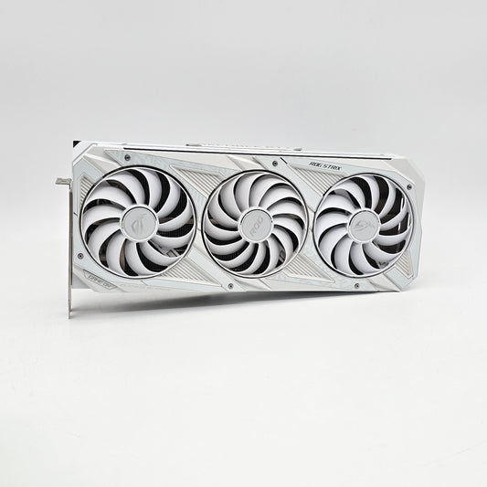 RTX 3090 ASUS ROG STRIX OC White Edition 24GB, NVIDIA Gaming Graphics Card GPU