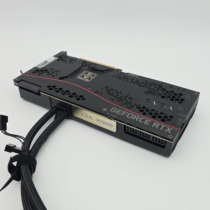 RTX 3090 EVGA FTW3 Hybrid Liquid Cooled 24GB, NVIDIA Gaming Graphics Card GPU
