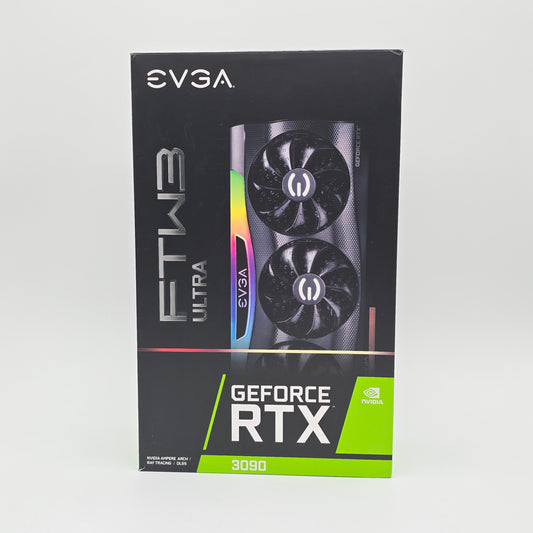 RTX 3090 EVGA FTW3 Ultra 24GB, NVIDIA Gaming Graphics Card GPU