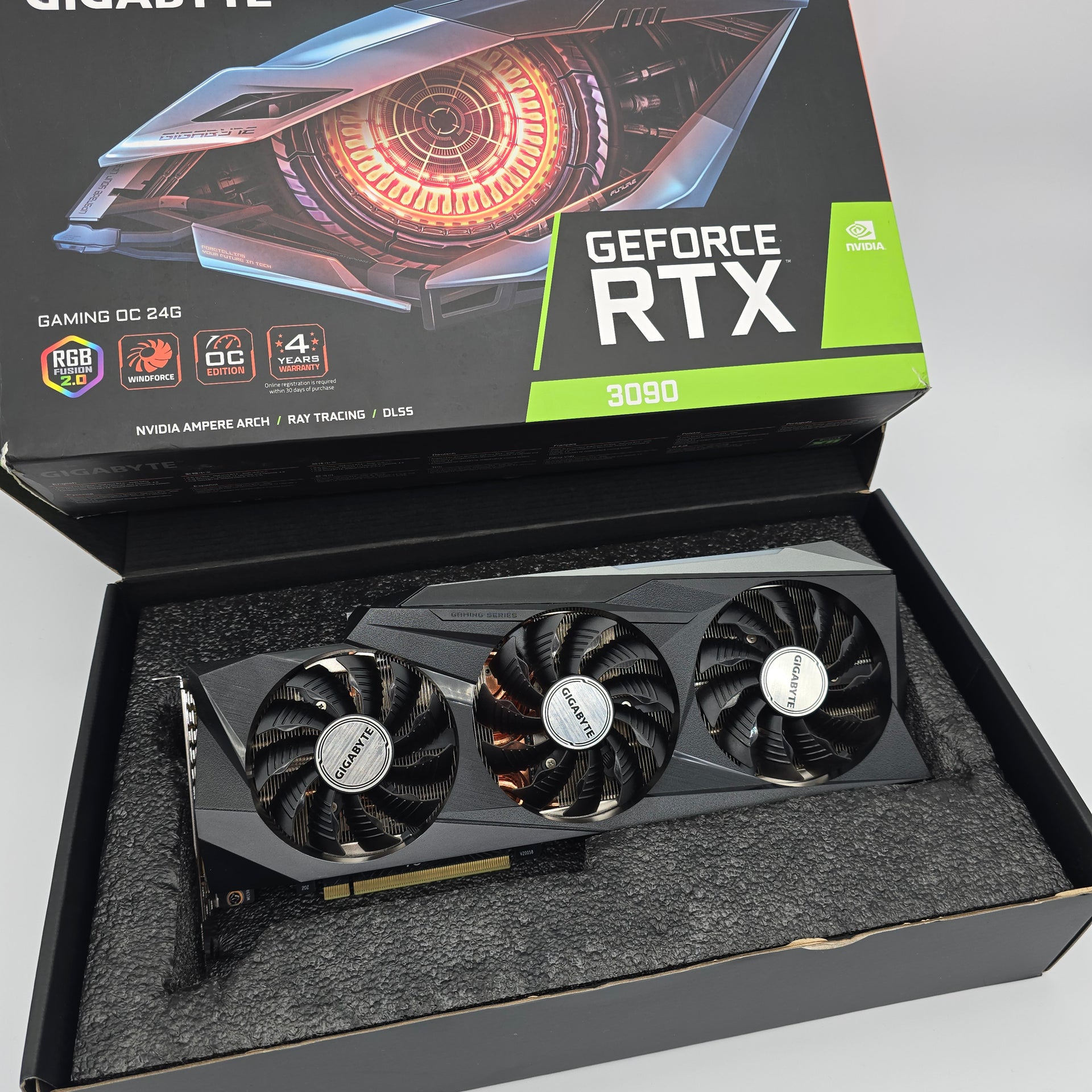 RTX 3090 Gigabyte Gaming OC 24GB, NVIDIA Gaming Graphics Card GPU