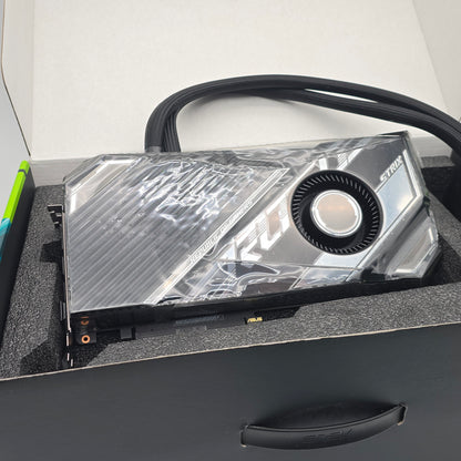 RTX 3090 Ti ASUS ROG STRIX OC LC 24GB AIO, NVIDIA Gaming Graphics Card GPU
