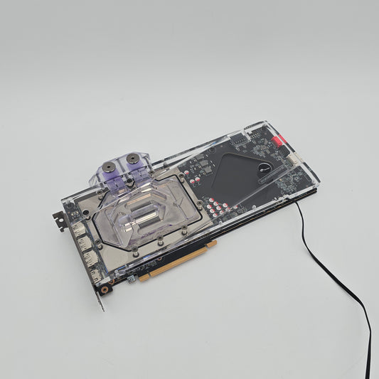 RTX 3090 Ti Zotac 24GB w/ Bykski RGB Waterblock, NVIDIA Gaming Graphics Card GPU, 3090Ti