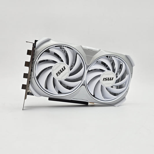RTX 4060 MSI Ventus 2X White OC 8GB, NVIDIA Gaming Graphics Card GPU