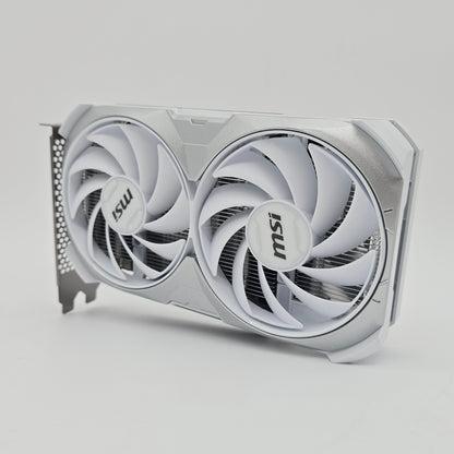 RTX 4060 MSI Ventus 2X White OC 8GB, NVIDIA Gaming Graphics Card GPU