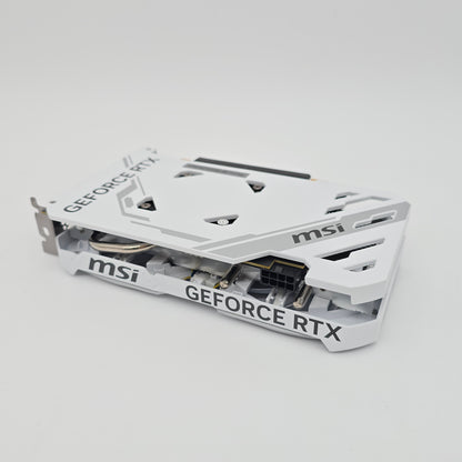 RTX 4060 MSI Ventus 2X White OC 8GB, NVIDIA Gaming Graphics Card GPU