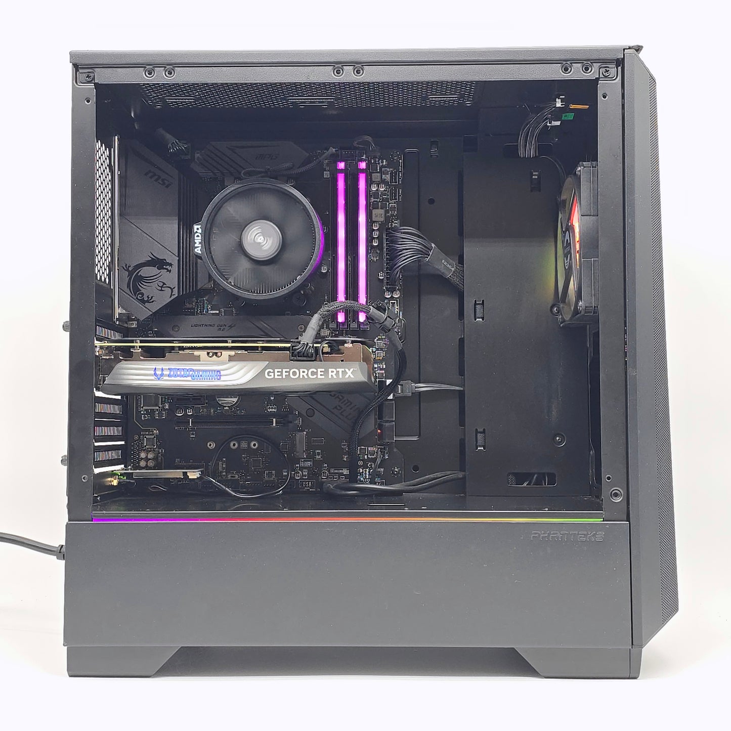 RTX 4060 Ti, Ryzen 7 5800X, 3TB SSD, 16GB RAM, Custom Gaming PC