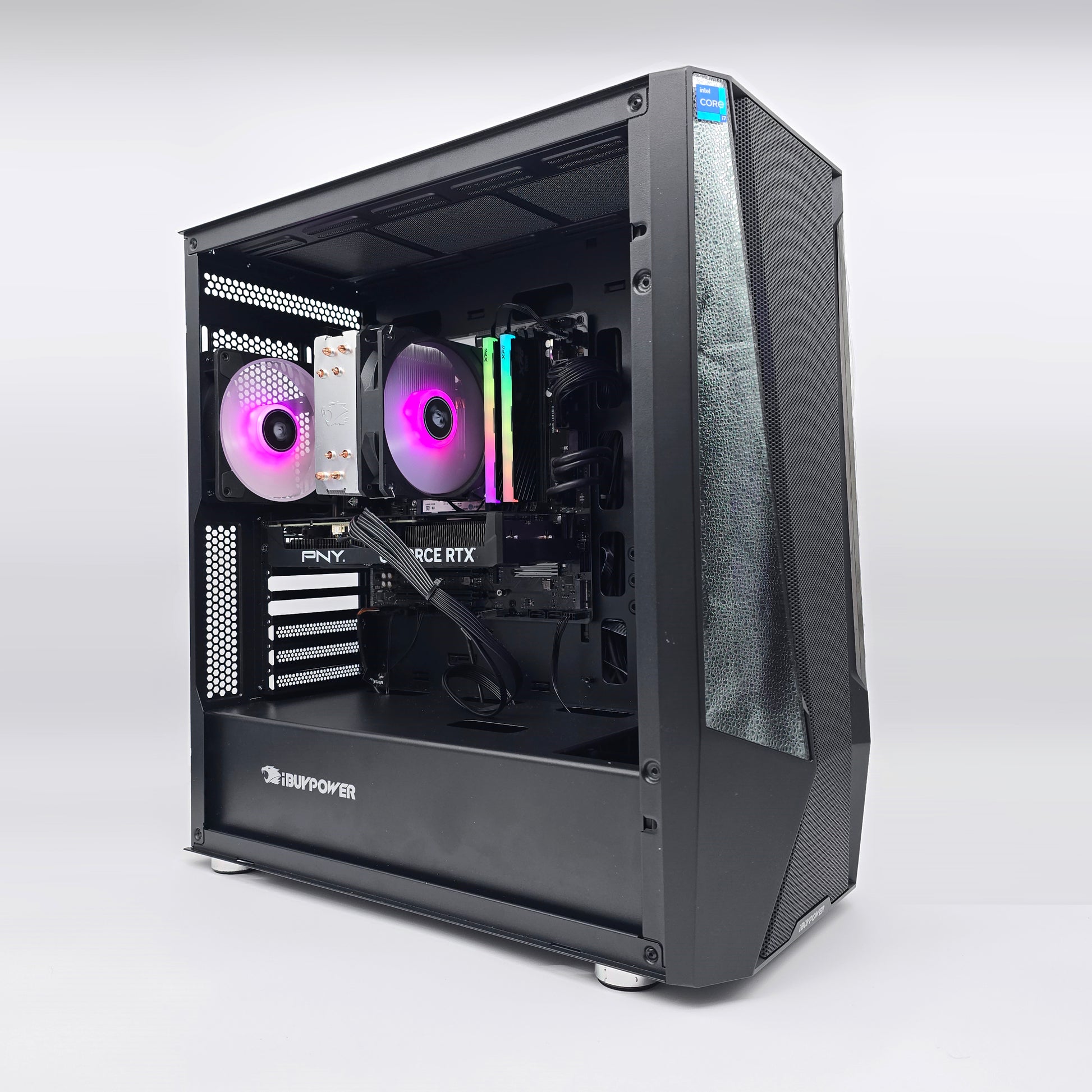 RTX 4060Ti, Intel i7-14700, 32GB DDR4, Prebuilt iBuyPower Trace