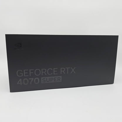 RTX 4070 Super FE Founders Edition 12GB, NVIDIA Gaming Graphics Card GPU