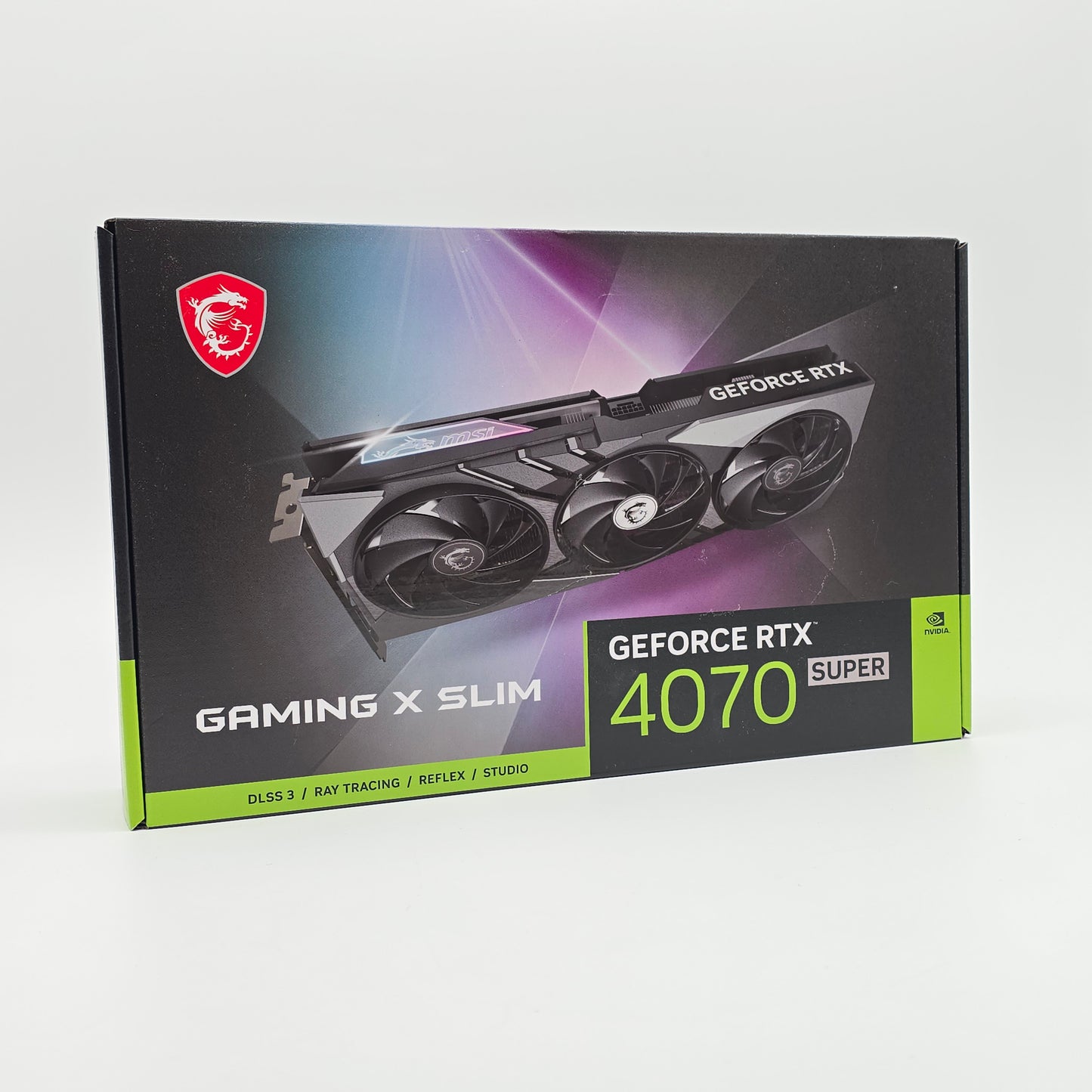 RTX 4070 Super MSI Gaming X Slim 12GB, NVIDIA Gaming Graphics Card GPU