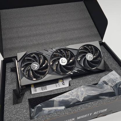 RTX 4070 Super MSI Gaming X Slim 12GB, NVIDIA Gaming Graphics Card GPU