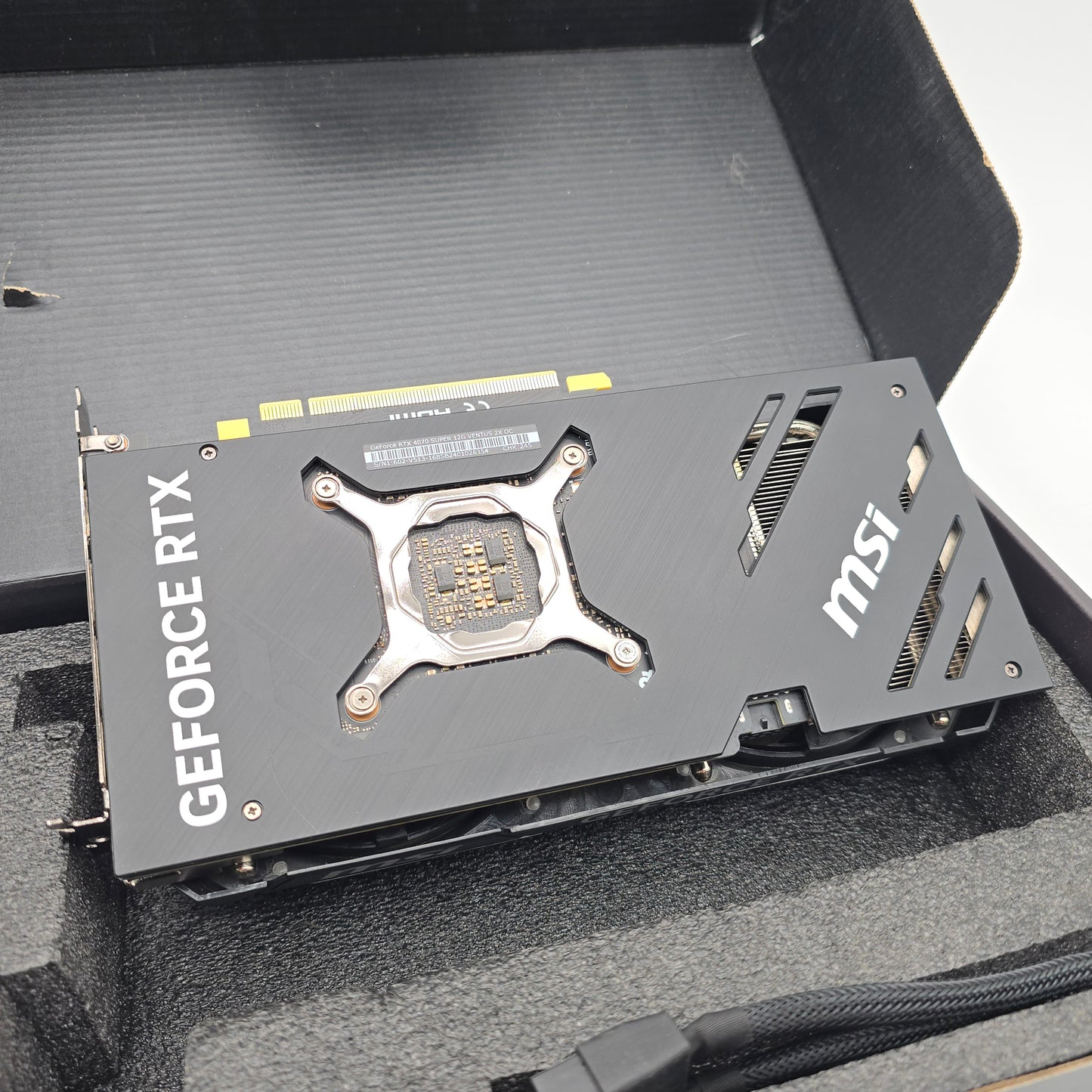 RTX 4070 Super MSI Ventus 2X OC 12GB, NVIDIA Gaming Graphics Card GPU