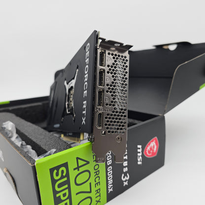 RTX 4070 Super MSI Ventus 3x OC 12GB, NVIDIA Gaming Graphics Card GPU