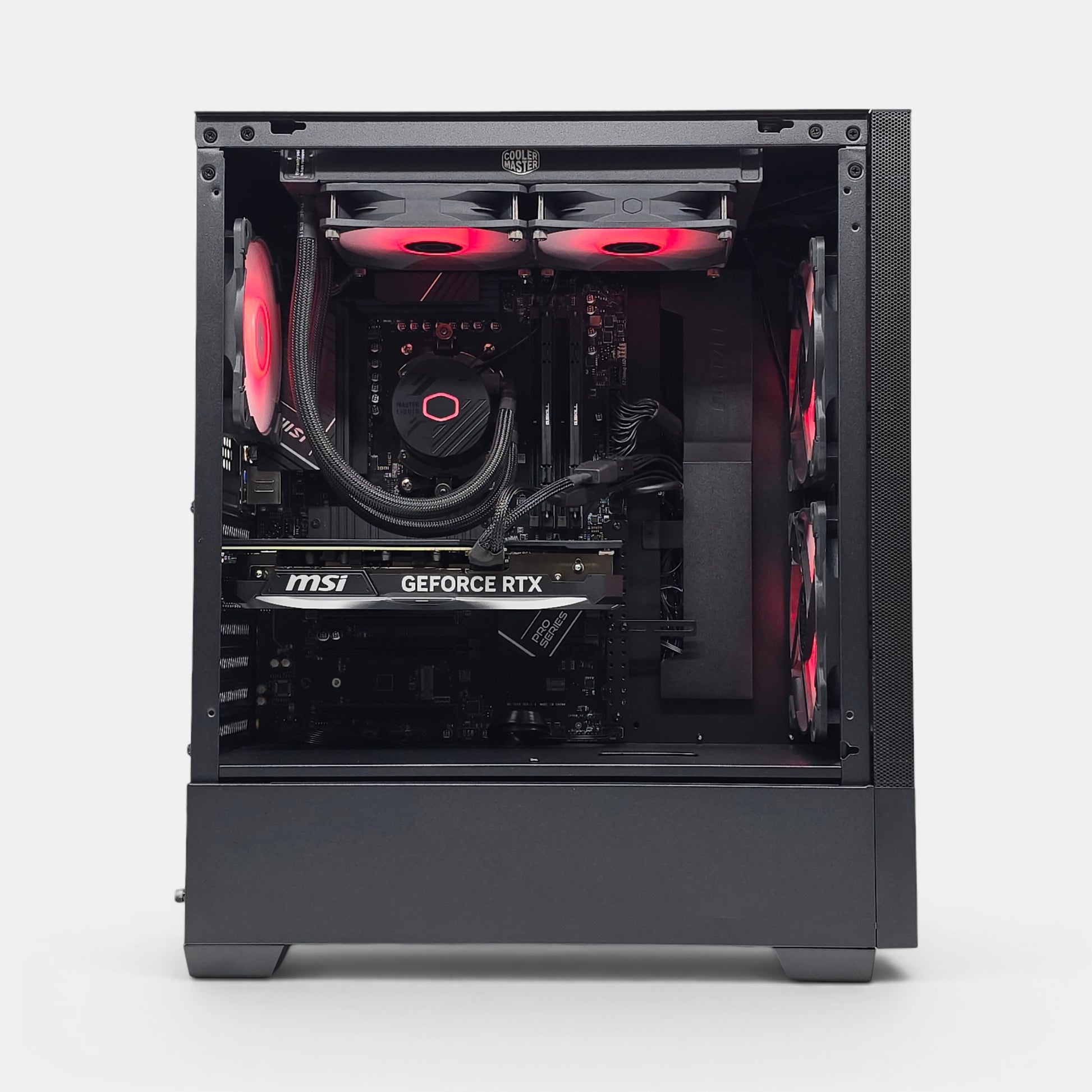 RTX 4070 Super, Ryzen 7800X3D, 1TB NVMe SSD, 32GB DDR5, Custom Black Pre-Owned Liquid Cooled Gaming PC