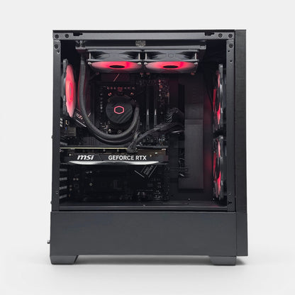 RTX 4070 Super, Ryzen 7800X3D, 1TB NVMe SSD, 32GB DDR5, Custom Black Pre-Owned Liquid Cooled Gaming PC