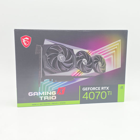 RTX 4070 Ti MSI Gaming X Trio 12GB, NVIDIA Gaming Graphics Card GPU