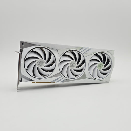 RTX 4070 Ti MSI Gaming X Trio White 12GB, NVIDIA Gaming Graphics Card GPU