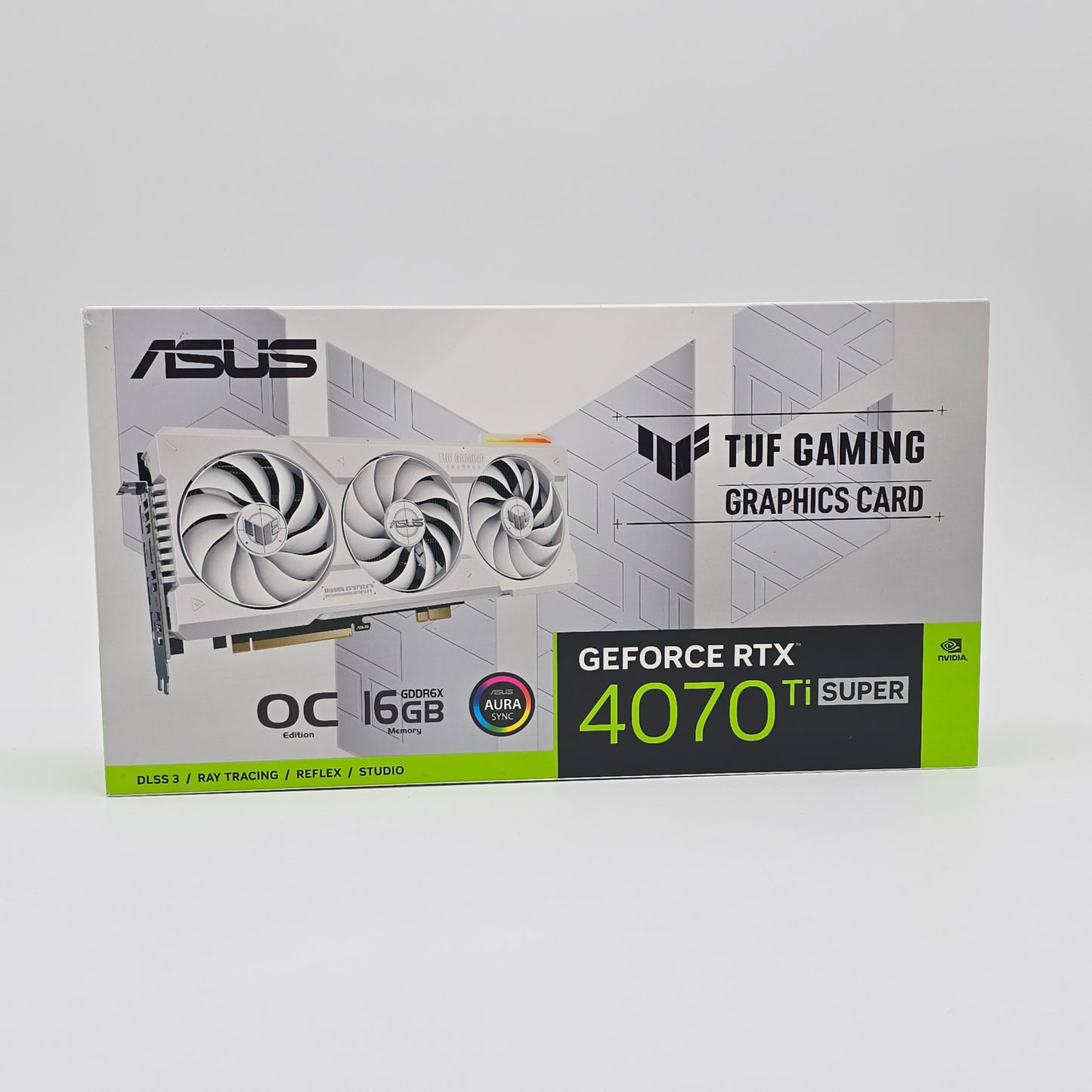 RTX 4070 Ti Super ASUS TUF Gaming BTF Edition OC 16GB, NVIDIA Gaming Graphics Card GPU