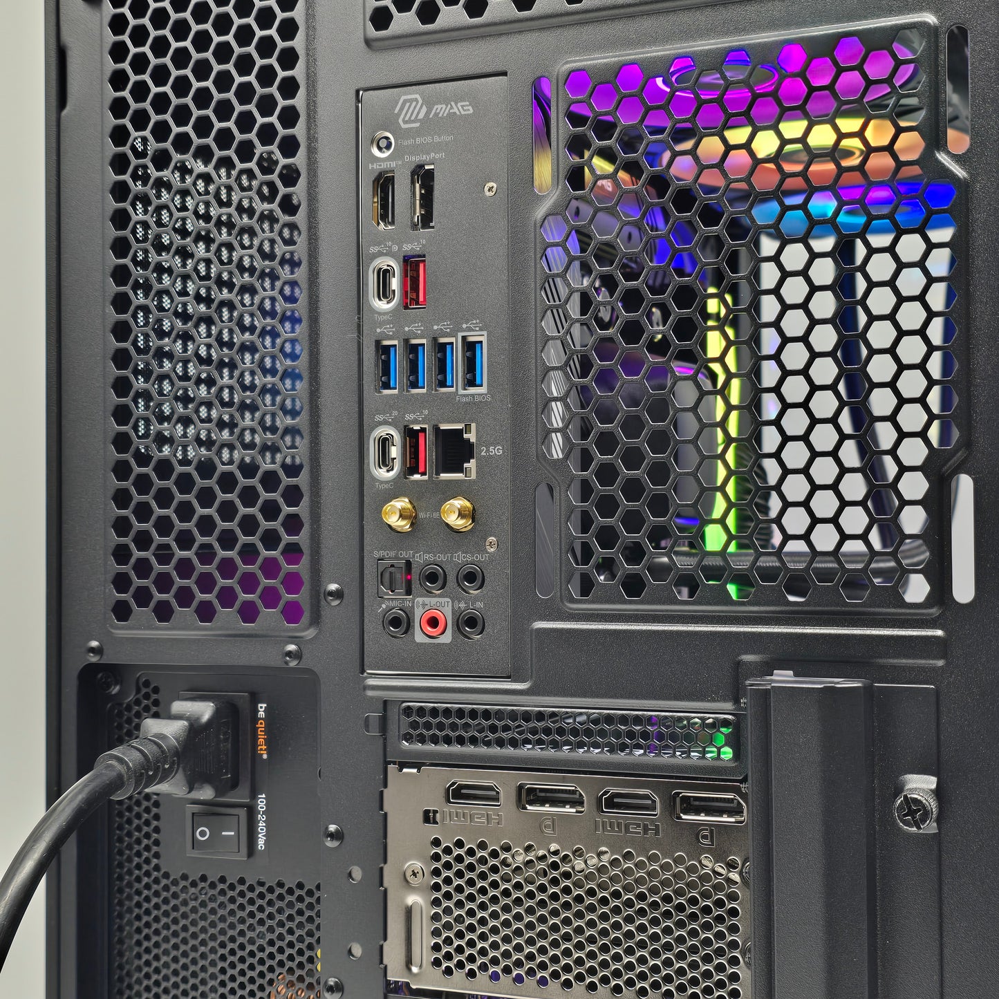RTX 4070 Ti Super, Ryzen 7 7800X3D, 32GB DDR5, 2TB NVMe, Pre-Owned Custom Liquid Cooled Gaming PC
