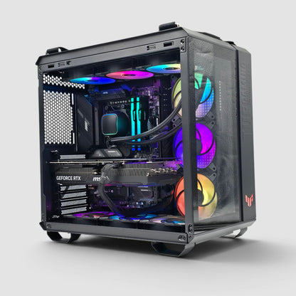 RTX 4070 Ti Super, Ryzen 7 7800X3D, 32GB DDR5, 2TB NVMe, Pre-Owned Custom Liquid Cooled Gaming PC